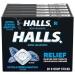 Halls Cough and Throat Relief Extra Strong Menthol Cough Drops 20 Sticks of 9 (180 Total Drops) - Buy Online on GoSupps.com
