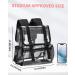 Vorspack Clear Mini Stadium Approved Backpack with Water Holders - Black - Buy Online on GoSupps.com