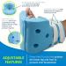 Posey TIDI Heel Guards Foam Heel Protectors for Pressure Injuries, One Size Fits All, Light Blue (Qty 1 Pair), Off-Loading Devices for Home Care - 6127 - Buy Online on GoSupps.com
