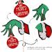 Xsstarmi 1 Pack Merry Christmas Cake Topper with Red and Green Glitter Grinch Christmas Cake Pick Merry Christmas Theme Party Sign Cake Decorations Supplies Design 1 - Buy Online on GoSupps.com