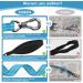 X Xben 15m Dog Leash - Robust Tow Line with Lockable Carabiner Reflective Running Training Line for Small & Medium Dogs Light Blue - Buy Online on GoSupps.com