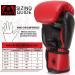 WARLORD Muay Thai Gloves 16 oz Red | Boxing Equipment for Men and Women | MMA Kickboxing Heavy Bag Training Gloves - Buy Online on GoSupps.com