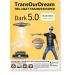TransOurDream Tru-Iron on Heat Transfer Paper for Dark Fabric (25 Sheets  8.5x11  Dark 5.0) T Shirt Transfers Paper for Inkjet Printer Printable Heat Transfer Vinyl for T-Shirts (TRANS-D5-20)