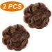 JJstar 2PCS Messy Bun Hair Piece Curly Fake Hair Buns - High Heat Resistant Synthetic Fiber Scrunchies for Women & Girls - Buy Online on GoSupps.com