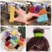 24PCS Extra Soft Towel Scrunchies - Hair Ties Elastic Ponytail Holder - Assorted Colors Hair Accessories for Women, Girls, Kids - Buy Online on GoSupps.com