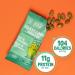 GoBeanz Crunchy Roasted Edamame Tasty Salt & Vinegar High Protein Healthy Snack For Adults & Kids 20 Single Serve Packs Low calorie Low Sugar Plant Based Salty Snacks Salt & Vinegar 26 g (Pack of 20) - Buy Online on GoSupps.com