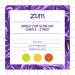 ZUM Glow Soy Candle - Amber Scent, 7 oz (198 g) | Eco-Friendly Candle - Buy Online on GoSupps.com