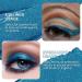 Oulac Liquid Glitter Eyeshadow - Metallic Blue Eyeshadow Sparkly Blue Eyeliner Liquid Shimmer Eyeshadow & Eyeliner Blendable Eye Make-up Crease Resistant Vegan 5.4g Ocean Treasure (10) - Buy Online on GoSupps.com