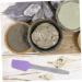 Minkissy 6 STK Silicone Spatula Set | Small Wax Applicator for Body Hard Wax | Ideal Silicone Wax Tools for Smooth Application - Buy Online on GoSupps.com