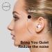 SUPCEAT Reusable Ear Plugs for Sleeping - Noise Canceling Silicone Earplugs, 2 Pairs (S/L), Pink - Ideal for Sleep, Music, Parties, Concerts - Buy Online on GoSupps.com