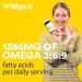 High Strength Vegan Omega 3 6 9 Capsules by Wellgard - 1386mg Flaxseed Oil with Alpha Linolenic Acid (ALA), Linoleic Acid (LA), Vitamin E - Buy Online on GoSupps.com