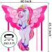 JOYIN 43.3'' Giant Unicorn Kite for Kids and Adults - Easy-to-Fly Large Beach Kite with 262.5 ft String - Perfect for Outdoor Games - Buy Online on GoSupps.com