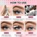 DIY Eyelash Extension Kit | Cluster & Individual Lashes | Lash Bond Seal Glue Remover & Applicator | MRT03 D Curl 8-16mm - Buy Online on GoSupps.com