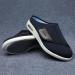 Orthopedic Diabetic Slippers for Women & Men - Extra Wide Indoor Shoes for Elderly Edema, Lightweight Cushioned Design - Blue, Size 8.5 - Buy Online on GoSupps.com