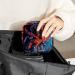 Octopus Dark Sanitary Napkin Storage Bag - Multi-colored Portable Period Pouch for Women and Teen Girls - Buy Online on GoSupps.com
