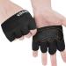 ihuan New Weight Lifting Gym Workout Gloves Men & Women, Partial Glove Just for The Calluses Spots, Great for Weightlifting, Exercise, Training, Fitness Black Small