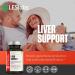 LES Labs Liver Support - Promotes Healthy Liver Function, Glutathione Production & Detoxification - Milk Thistle, NAC, ALA & Dandelion Extracts - Non-GMO Supplement - 90 Capsules - Buy Online on GoSupps.com