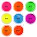 ecofavor Neon Eyeshadow Powder Pigment - UV Glow in the Dark Black Lights - 8 Vibrant Colors - Highly Pigmented Loose Eye Shadow - Fluorescent Matte Makeup Kit - Buy Online on GoSupps.com