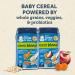 Gerber 2nd Foods Power Blend Cereal Probiotic Oatmeal Lentil Peach & Apple 8oz (Pack of 3) | Non-GMO, Whole Grains, Plant Protein - Buy Online on GoSupps.com