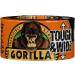 Gorilla Tough & Wide Duct Tape  2.88" x 25yd  Black  (Pack of 1) Black 25yd 1 - Pack - Buy Online on GoSupps.com