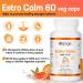 Orange Naturals - Estrogen Calm with Indole-3-Carbinol - 200mg 60 v-Caps - Womens Hormone Balance Supplement - Female Estrogen Supplements for Women - Estrogen Metabolism Supplement - I3C Supplement - Buy Online on GoSupps.com