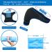 KKOOMI Shoulder Brace with Gel Ice Pack for Rotator Cuff Pain Relief - Reusable Compression Sleeve Wrap for Men and Women - Buy Online on GoSupps.com
