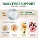 Psyllium Husk Fibre Supplement 1400mg - 240 Vegan Capsules - Prebiotic Fiber - 4 Month Supply - Nu U Nutrition - Buy Online on GoSupps.com