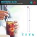 200 Bendable Disposable Drinking Straws - Flexible & Plastic - Straws Disposable for Parties & Events - Buy Online on GoSupps.com