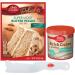 Betty Crocker Bundle, 1 of each: Butter Pecan Super Moist Cake Mix and Rich & Creamy Cream Cheese Frosting with By The Cup Frosting Spreader