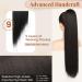 Flufymooz 66 cm Ponytail Extension - Curly & Straight Synthetic Hair for Women (Black Brown) - Horse-Tailed Style - Buy Online on GoSupps.com