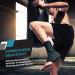 Vigo Sports Ankle Bandage Set | 7 Zones Compression Support for Joint Pain & Heel Spur Relief | Ergonomic Design for Stability | Blue M - Buy Online on GoSupps.com