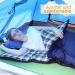 REDiCAMP Cotton Flannel Envelope Sleeping Bag for Adults - Blue (2lbs) - Buy Online on GoSupps.com