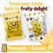 GoGummy Low Sugar (1g) Gummy Bears by Jimmy Sevigny | Pineapple Fruity Gummies | High Fiber No Sugar Alcohols Gluten Free | Pack of 12 x 50g Bags - Buy Online on GoSupps.com