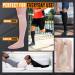 Doc Miller Compression Socks for Women & Men - Knee High 8-15 mmHg Medical Grade Support for Sports Travel & Nursing - Medium Beige - Buy Online on GoSupps.com