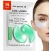Elixir Premium Lab Collagen & Green Tea Under Eye Patches with Cooling Effect - Reduce Wrinkles  Dark Circles  and Under Eye Bags - 15 Pairs 15 Pairs (Pack of 1)