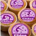 24 edible PRE CUT purple personalised gymnast gymnastics style kids childrens party decorations Wafer Paper Cupcake Fairy Cake Toppers
