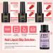 PEACECOLOR Poly Nail Gel Kit with U V Nail Lamp Starter Kit 10 Colours Nail Gel Builder Set with Slip Solution Base Coat Glossy Matte Top Coat Basic Poly Extension Gel Nail Art Tools for Beginner - Buy Online on GoSupps.com