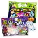 Pack Bonbons Halloween Mix Becky 205g & Trolli Sweet & Sour 360g avec autocollant fant me id al pour trick or treat enfants f te d Halloween d co bo te bonbons & plaisir gourmand effrayant Halloween Mix - 1 Pack (Becky 205g & Trolli 360g)