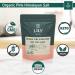Lily of the Valley Pink Himalayan Salt - Fine Grain 8oz (226g) - Food Grade for Cooking, Baking, Grilling - Vegan, Gluten-Free, 84 Trace Minerals - Resealable Pouch - Buy Online on GoSupps.com