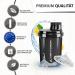 Protein Shaker 300 ml Heaven Leak-Proof BPA-Free with Click Sieve and Scale for Creamy Whey Shakes Fitness Cups for Isolate - Buy Online on GoSupps.com