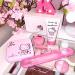Hello Kitty Supercute Compact Mirror with Touch Sensor Switch - Lighted Makeup Mirror with LED Lights and 2X Magnifying Mirror Top (Pink) - Buy Online on GoSupps.com