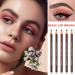 Waterproof Eyebrow Pencil Set - Dark Brown | Microblading Eyebrow Pen for Makeup and Tattoo | Includes Trimming Tool - Buy Online on GoSupps.com