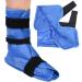 Foot Ankle Ice Pack Wrap Hot Cold Therapy Large Reusable Gel Ice Pack for Achilles Tendonitis Relief Plantar Fasciitis Injuries Heel Pain Plush Lining with Strap Mother's Day Gift