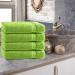 Class Home Collection Terry Guest Towels - Pack of 4 100% Cotton 30x50 cm Apple Green - Soft & Absorbent Luxury Towels for Home - Buy Online on GoSupps.com