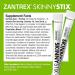Buy Zantrex SkinnyStix Energy Powder - GLP-1 Support Boost Mood Low Calorie Yerba Mate & Coffee Bean - 15 Servings (Electric Lime) - International Shipping Available - Buy Online on GoSupps.com