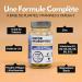 KOTOR NEUROVITOL | Anti Stress & Anxiety | Memory & Concentration | Lithothamm + Magnesium + Zinc + Vitamins B1 B2 B3 B5 B6 B9 B12 + Flaxseed Oil + Omega 3 | 60 Capsules | Made in France - Buy Online on GoSupps.com