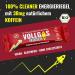 Vollgas Riegel Sauerkirsch - Vegan Organic Energy Bar with 30mg Caffeine | Gluten-Free Sports Bars for Cycling Running Hiking - 20 Pieces - Buy Online on GoSupps.com