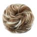 Tess Hair Part with Rubber Band - 55g Honey Blonde & White Blonde Synthetic Hair Extensions for Large Buns | Women's Hair Tie - Buy Online on GoSupps.com