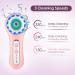 Electric Facial Cleansing Brush | 3 Modes, 5 Replaceable Heads | Waterproof Exfoliator, Makeup Remover | USB Rechargeable - Buy Online on GoSupps.com