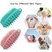 ILVISEST 2-Pack Exfoliating Silicone Body Scrubber & Shampoo Brush Set - Buy Online on GoSupps.com
